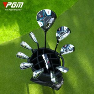 PGM YB5 Men's Complete Beginner & Intermediate Golf Set (11 clubs + stand bag + 3 head covers)