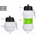 Golf Collapsible Water Bottle