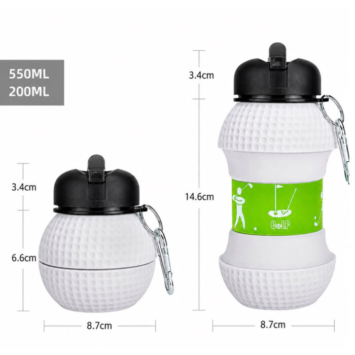 Golf Collapsible Water Bottle